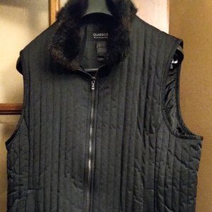 Liz Claiborne Classics Insulated Vest--XL